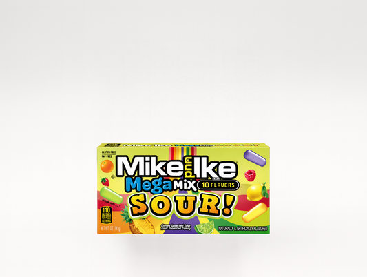 Mike and Ike MegaMix Sour Theatre Box